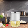 USB Electric Garlic Chopper 250ML Wireless Food Chopper, Green. 