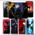 2025 5G Black Silicone 4A XL 6A 6 5 7A 7 el 9 8le Pix for GoogB－Batman Art Pop Cool Fit A 5 4 Shock Case Soft Phone Case. 