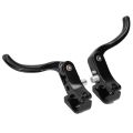 1Pair Durable 22.2 Diameter Bike Brake Handle Ergonomic Aluminum Alloy Bike Brake Level Handles Black High Performance Bike Handlebar Brakes Bike Repair. 