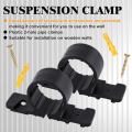 50 Pack Plastic Suspension Pipe Clamps Pipe Clamps Pex Clamps Easy to Install, No Soldering or Glue Required for Pex, Copper, Cpvc Pipe. 