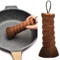 Durable Non-stick Pan Palm Washing Pot Brush Soft Bristle Natural Dishwashing Brush Portable Reusable Cleaning Brush Daily Use. 