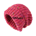 Difutagui ig face shows face, small woolen hat, children's autumn and winter big head Profesional circumference loose thi knit hat, orean warm and cold hat Insta trend. 