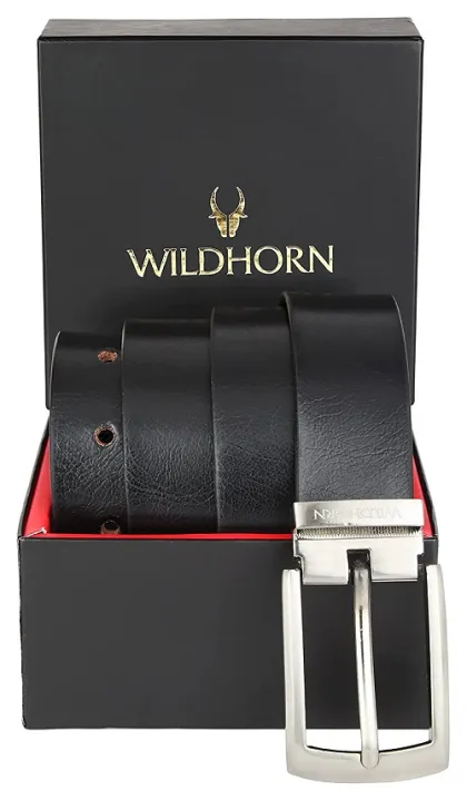 WILDHORN%20Nepal%20Wrinkle%20Genuine%20Leather%20Formal%20Belt%20for%20Men%20I%20Free%20Size%20I%20Adjustable%20I%20Waist%20Fit%20up%20to%2042%20inches%20(MB%20572%20black%20wrinlkle)%20-%20Image%202