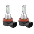 Super Bright H8 H9 H11 LED Headlight Bulb Kit HIGH/LOW Beam Light 8000LM 8000K Ice Blue 80W. 