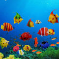 10pcs Aquarium Fish Tank Artificial Fake Floating Fish Pet Decor Ornaments Jessica. 