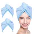 Microfiber Hair Towel Wrap for Women, 1 Pack 10 inch X 26 inch, Super Absorbent Quick Dry Hair Turban for Drying Curly, Long & Thick Hair. 