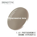 ZEBF--ZENOTTIC Aspherical Scratch And Smudge Resistant 1.56 1.61 1.67 1.74 MR Multifocal Progressive Photochromic Prescription Lenses. 