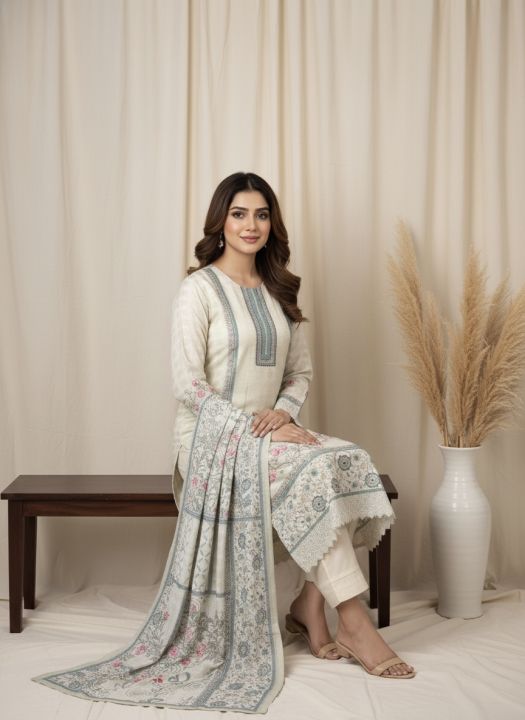 Premium%20Muslin%20Digital%20Print%20Pakistani%20Suit%20%E2%80%93%20Cream%20(3PC)%20By%20Noor%20Fashion%20Nepal%20-%20Image%202