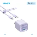 Anker USB C GaN 30W, 511 Charger (Nano 3) with 6ft Bio-Based USB-C to Lightning Cable (MFi Certified), for i Phone 14/14 Pro/14 Pro Max/13/13 Mini/13 Pro/13 Pro Max/i Pad Pro. 