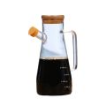 Soy with Handle Cooking Vinegar Glass Storage Bottles Sauce Container Kitchen Tool Oil Bottle Condiment Bottle Olive Oil  Dispenser. 