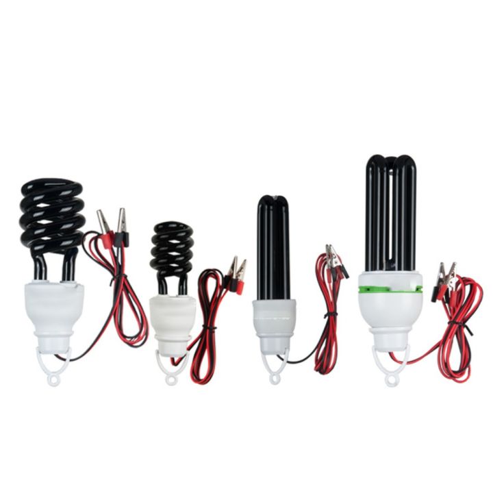 2023 12V 110V 220V UV Black Light Support E27 Spiral LED light 13W-40W ...
