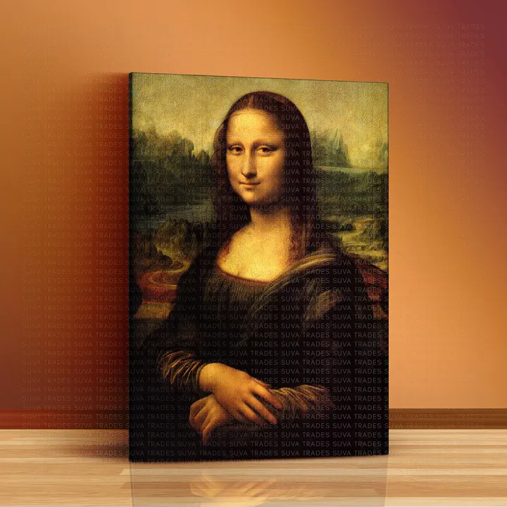 Mona%20Lisa%20Painting%20/%20Art%20by%20Leonardo%20da%20Vinci%20Print%20With%20Wooden%20Frame%20by%20Suva%20Trades%20-%20Image%202