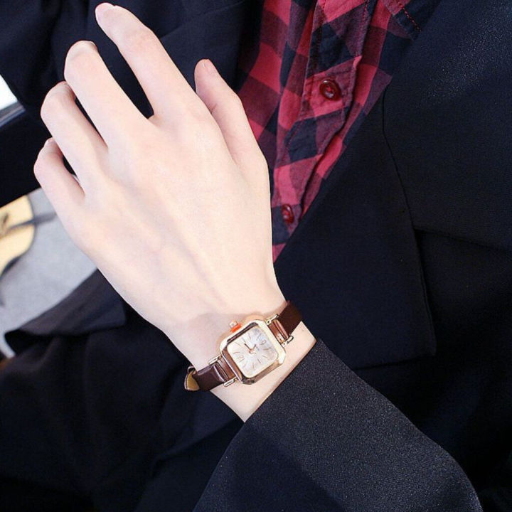 %E3%80%90ETOP%E3%80%91Korean%20Version%20of%20Women's%20Quartz%20Watch%20Light%20Luxury%20Fine%20Strap%20Small%20Square%20Watch%20Artistic%20and%20Retro%20Instagram%20Minimalist%20Temperament%20-%20Image%204