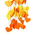 Heart Design Wall Hanging Decor : Set Of 6. 