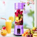 380ml 6 Blades USB Rechargeable Portable Electric Fruit Juicer Blender. 