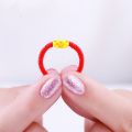 Fashion Lucky Gold Transfer Bead Ring Black Red Rope Braided Jewelry Accessories Couple Ring Good Luck Ring. 