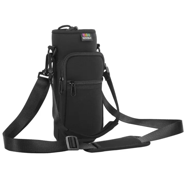 Nuovoware%2025oz/32oz%20Carrier%20Bag%20Adjustable%20Shoulder%20Hand%20Strap%202%20Pocket%20Sling%20Water%20Bottle%20Accessories%20for%20Hiking%20-%20Image%207
