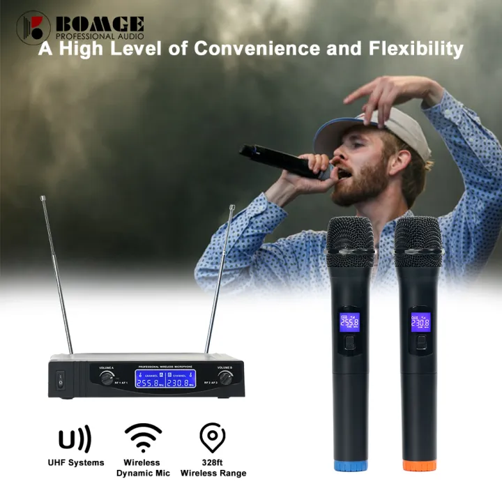 Microphone,%20Dual%20Professional%20Dynamic%20Microphone%20Set%20with%20LED%20Display%20Metal%20Microphone%20for%20Karaoke,%20Singing%20Machine%20-%20Image%202