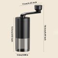 Kitchen Tools Adjustable Manual Coffee Grinder Portable Crank Hand Crank Coffee Grinder Coffee Grinder Home Outdoors Travel. 