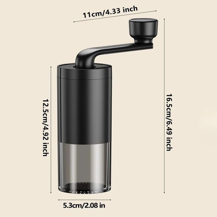 Kitchen%20Tools%20Adjustable%20Manual%20Coffee%20Grinder%20Portable%20Crank%20Hand%20Crank%20Coffee%20Grinder%20Coffee%20Grinder%20Home%20Outdoors%20Travel%20-%20Image%202