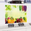 Vegetable Anti-Oil Stickers For Kitchen Pvc Printed For Kitchen Wall Rooms Practical Stickers Home Decor. 