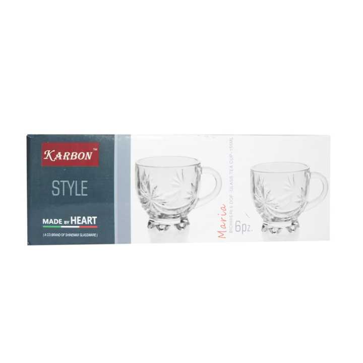 Karbon%20Transparent%20Crystal%20Clear%20Glass%20Tea%20Cup%20Set%20155ML%20-%20Set%20Of%206%20-%20Image%203