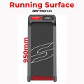 Sparnod Fitness STH-3002 Home Use Walking Pad & Treadmill Compact Ultra-Slim , Ready to Use ,  Shock Absorption, , LED Display , 100 Kg Capacity. 