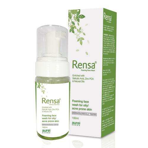Rensa%20Foaming%20Face%20Wash%20For%20Oily/Acne%20prone%20Skin%20With%20Salicylic%20Acid,%20Zinc,%20PCA%20And%20Natural%20Oil-%20100%20ml%20-%20Image%202