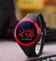 Trendy Apple Logo Digital Watch For Unisex Kids. 