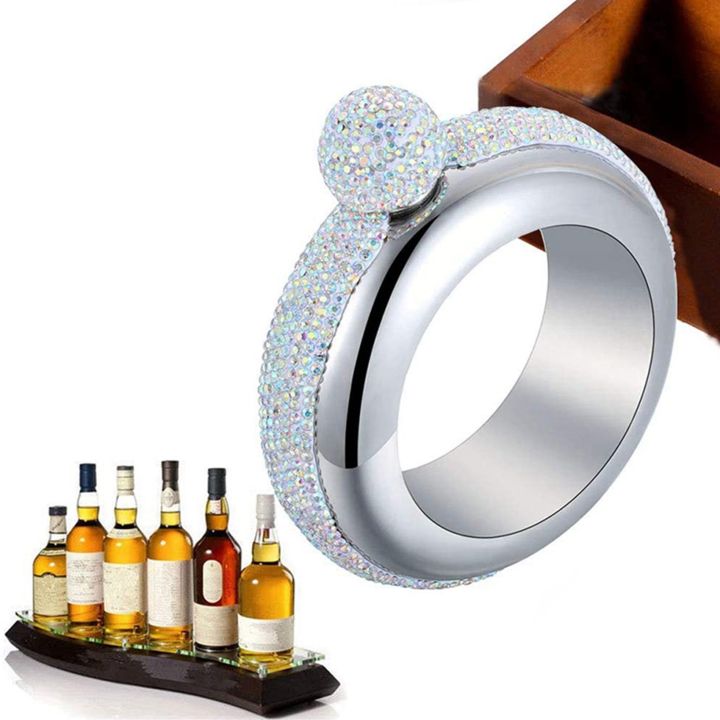 fasdaga%202X%20Stainless%20Steel%20Bracelet%20Flasks%20Portable%20Wine%20Hip%20Flask%20Flagon%20Drinking%20Bottle%20Kitchen%20Wine%20Container,Silver%20-%20Image%206