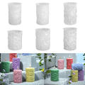 Handmade Crafts, Scented Candles, Home Decoration Gift Silicone Candle Mould, Flexible, Reusable,Non Stick DIY Epoxy Resin For. 