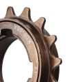 34mm BMX Road bike Bike Gearbidirectional Live Cycling Parts Steel Monolithic Flywheel Bicycle Freewheel /2" X /8" Freewheel Bicycle Single Speed Cog Sprocket. 