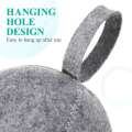 2 pcs Lightweight Steam Heat Insulation Spa Bathing Shower Hat Large Sauna Cap Felt Size. 