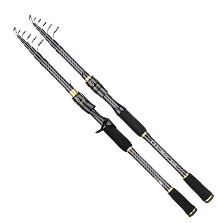 Rod Sport Fishing Accessories 1.8M 2.1M 2.4M 2.7M 3M Telescopic Fishing Rod ...