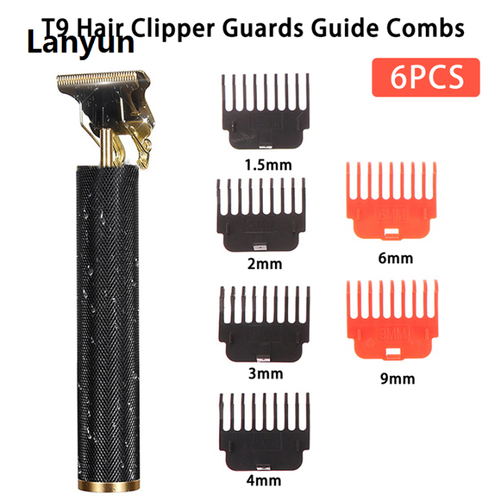 Lanyun%206Pcs%20T9%20Hair%20Clipper%20Guards%20Guide%20Combs%20Trimmer%20Cutting%20Guides%20High%20Quality%20Styling%20Tools%20Attachment%20Compatible%201.5mm%202mm%203mm%204mm%206mm%209mm%20-%20Image%203