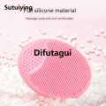 Difutagui Sutuiying Silicone Face Wash Brush Clean Pores Baby Shampoo Brush Special Hot Selling Baby Bath Brush Soft Hair Round Shampoo Comb Home Use. 