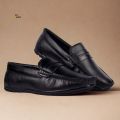 Black Pure Leather  Formal Shoes For Men - Fashion | Trendy, Stylish & Casual. 