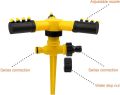 Automatic 360° Rotating 3 Arm Garden Water Sprayer Sprinkler Lawn Roof Irrigation System. 