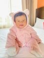 Baby Winter Soft & Warm Fur Jumpsuit Romper. 