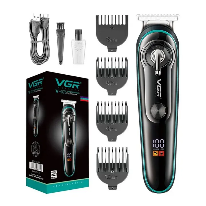 VGR%20V075%20Hair%20Clipper%20Professional%20Barber%20Household%20Whole%20Body%20Washable%20Salon%20USB%20LCD%20Recharging%20Trimmer%20Haircut%20VGR%20075%20By%20Smart%20Gallery%20-%20Image%202