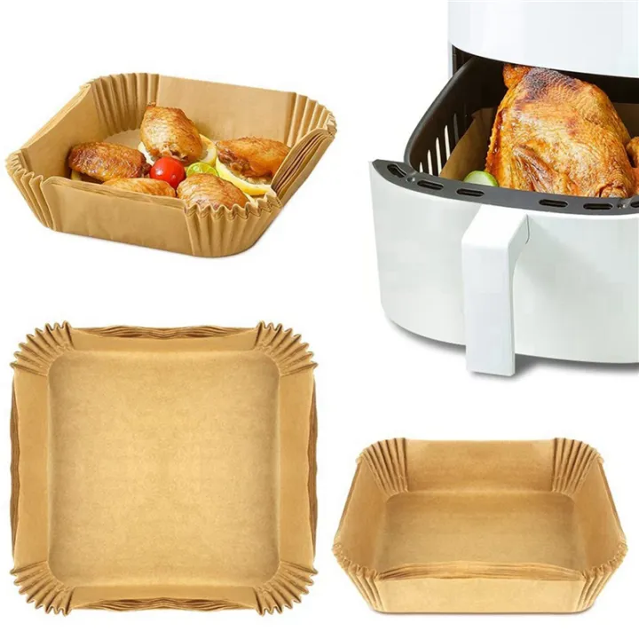 JINMY%20200Pcs%20Air%20Fryer%20Paper%20Liner,%20Non-Stick%20Disposable%20Air%20Fryer%20Liners,%20Square%20Paper,%20Parchment%20Paper%20for%20Baking%20-%20Image%208