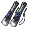 Mirage Outdoor Camping Flashlight Usb Rechargeable Led Flashlight for Outdoor Activities Waterproof Super Bright 5 Modes Perfect for Fishing Hiking Camping Po ble Handheld Torch Usb-c Rechargeable. 