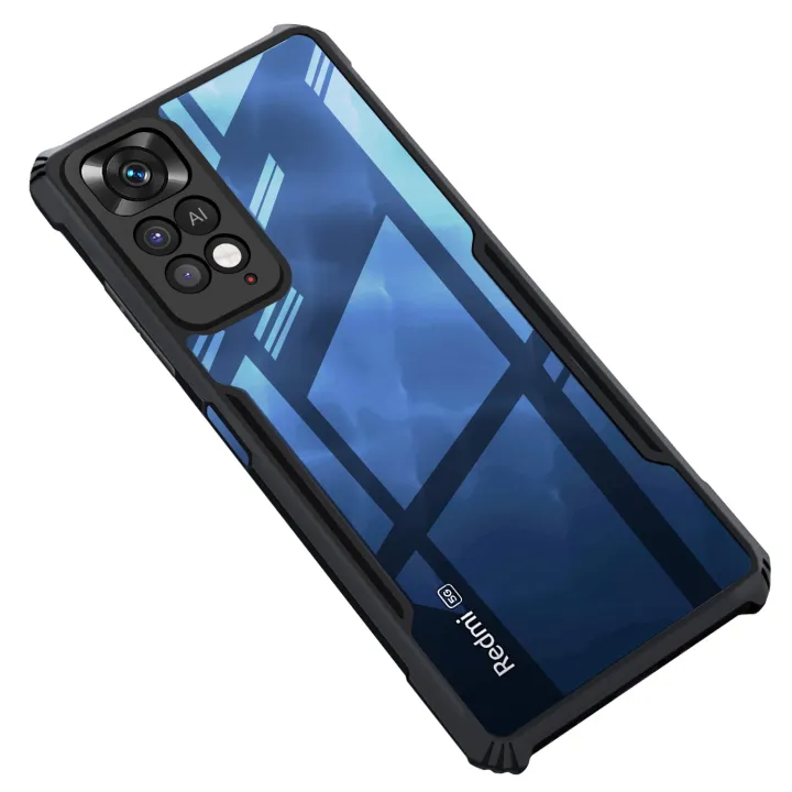 For%20Redmi%20Note%2011%20Pro%204G/5G%20Back%20Case%20-%20Shockproof%20Slim%20Hybrid%20Clear%20Transparent%20Phone%20Cover%20-%20Image%202