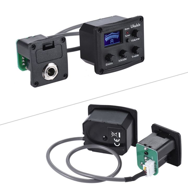 Ukulele%20Ukelele%20Uke%20Piezo%20Pickup%20Preamp%203-Band%20EQ%20Equalizer%20Tuner%20ystem%20with%20LCD%20Display%20-%20Image%203