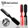 Wenefang Double-sided Professional Barber Neck Brush Comb Black Small Hair Luxury Styling Comb Shaving Beard Salon Carving Duster Cleaning Brush. 