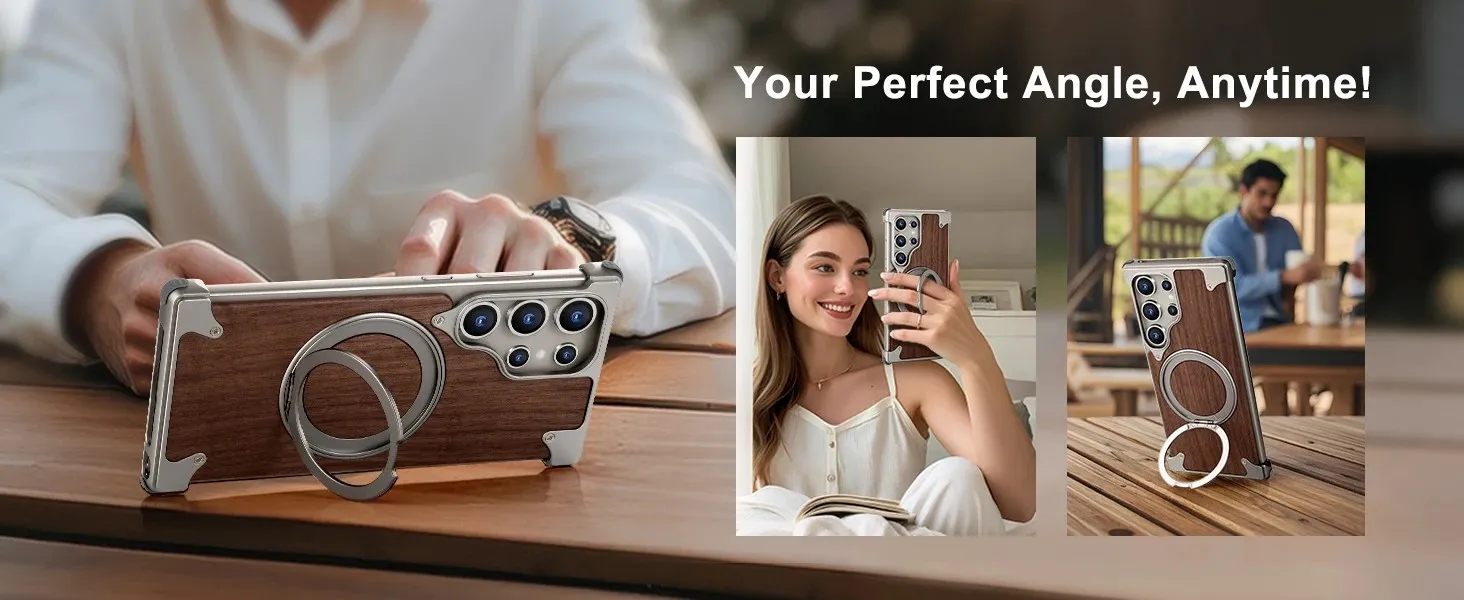 EcoGuard Wood MagSafe Case Samsung