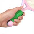 4Pcs Badminton/Tennis Racket Set With Tennis Ball And Badminton Cocktail, Sponge Handle Badminton Racquet For Kids. 