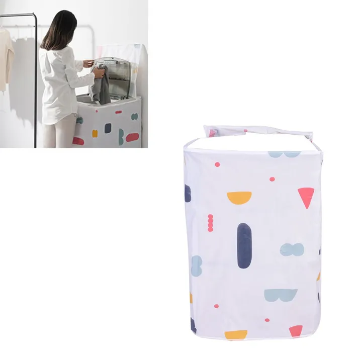 Washing%20Machine%20Cover%20Blue%20Waterproof%206%20To%208%20Kg%20-%20Image%207