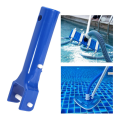 NAMUNY 2 Pcs Pool Vacuum Handle with 4 Pcs Butterfly V-Clips and Pins Fits for Pool Spa Vacuum. 