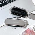 Difutagui Mirror Scalp Square Set Mirror Comb 2 Portable Mini Inch Bow Massage Original Comb With Cute Pocket Mirror Airbag Hairbrush Makeup Tool. 